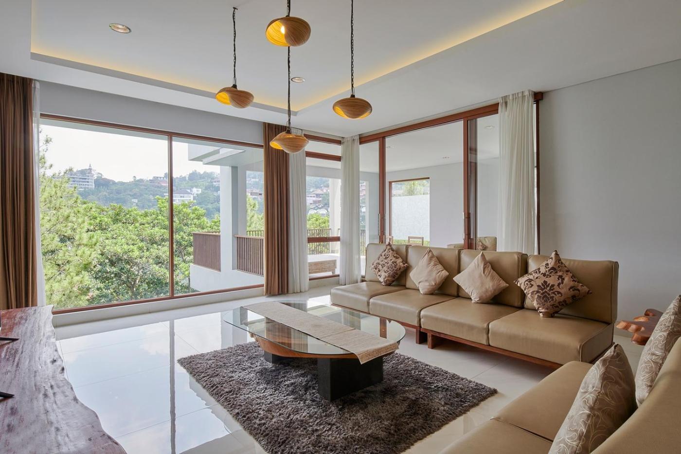 Asmaya Hill View Villa 7 Bedrooms With A Private Swimming Pool Bandung Esterno foto