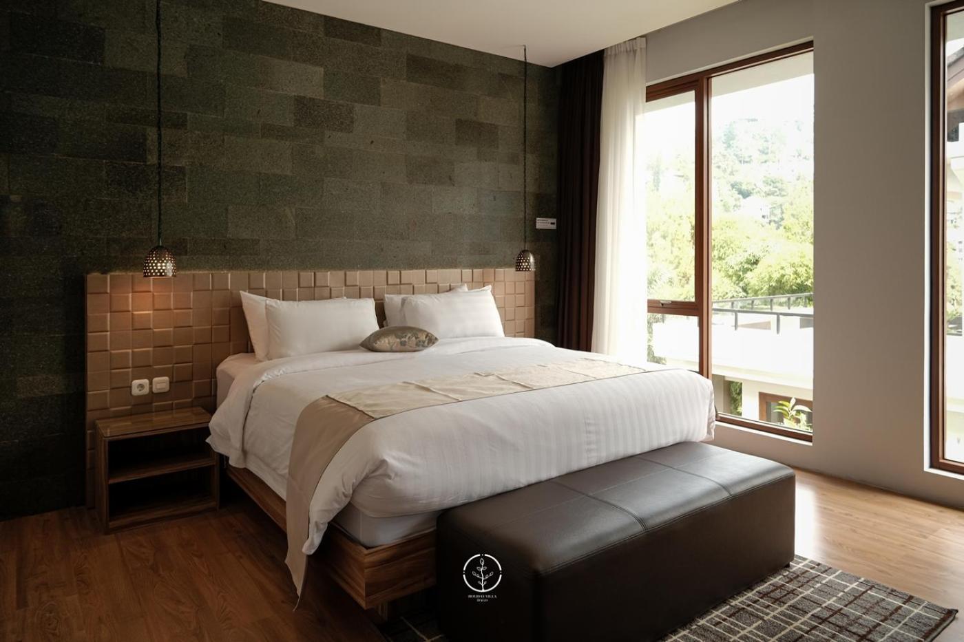 Asmaya Hill View Villa 7 Bedrooms With A Private Swimming Pool Bandung Esterno foto